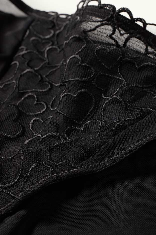 Women - Brazilian knickers - black