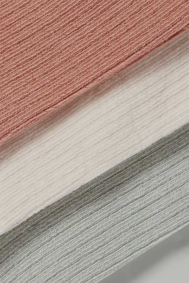 Nadó nena - Paquet de 3 - leotards per a nadó - acanalats - crema