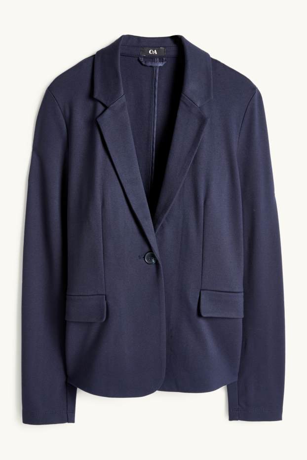 Damen - Business-Blazer - Regular Fit - dunkelblau