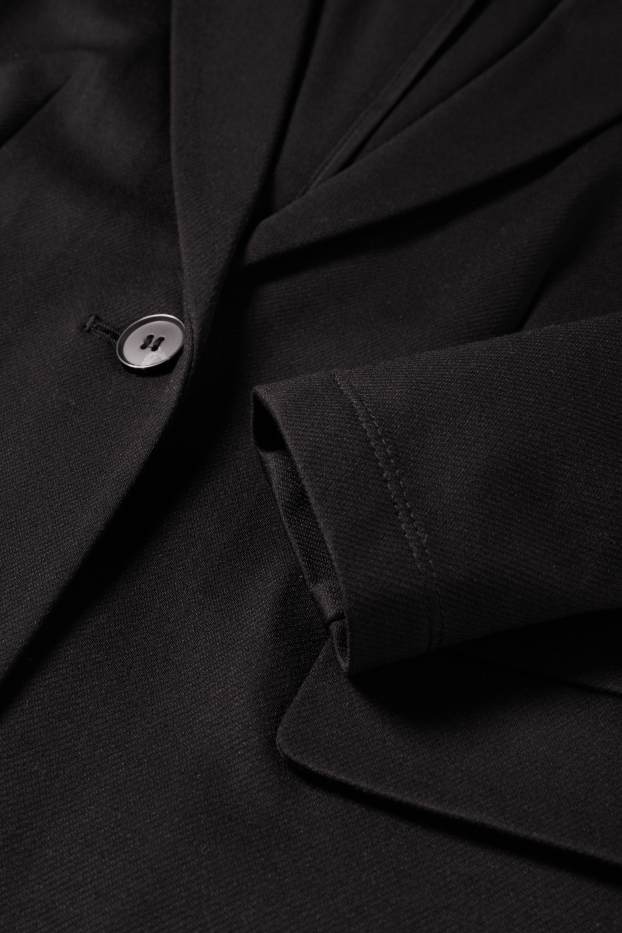 Damen - Business-Blazer - Regular Fit - schwarz