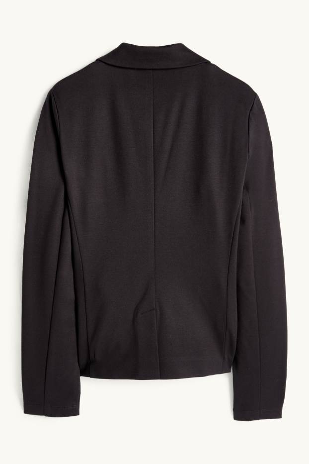 Damen - Business-Blazer - Regular Fit - schwarz