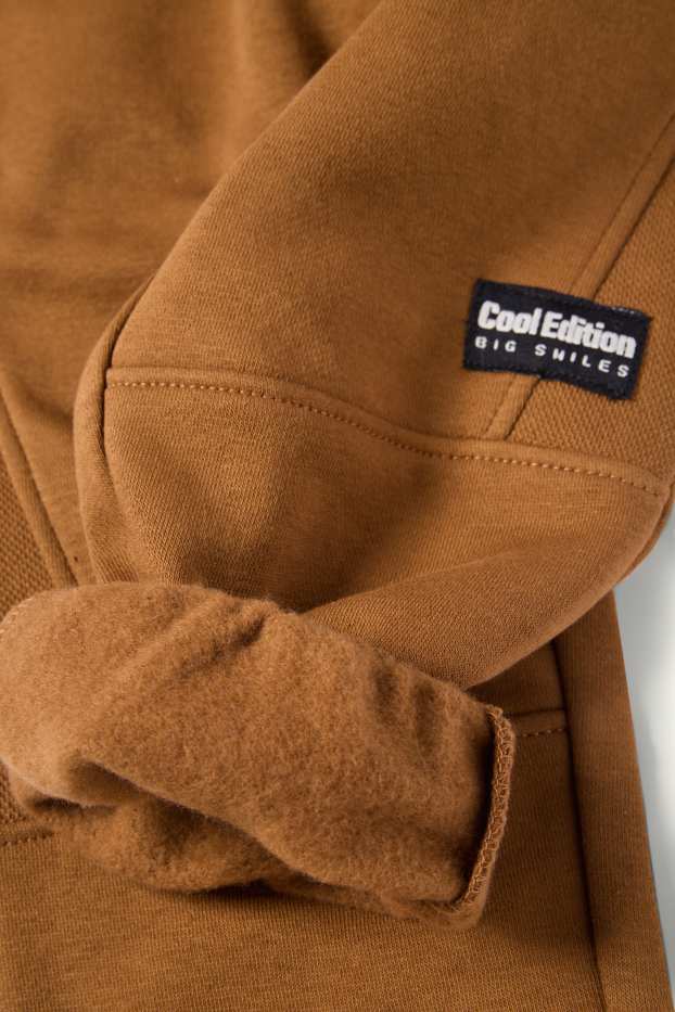 Kinder Jungen - Jogginghose - braun