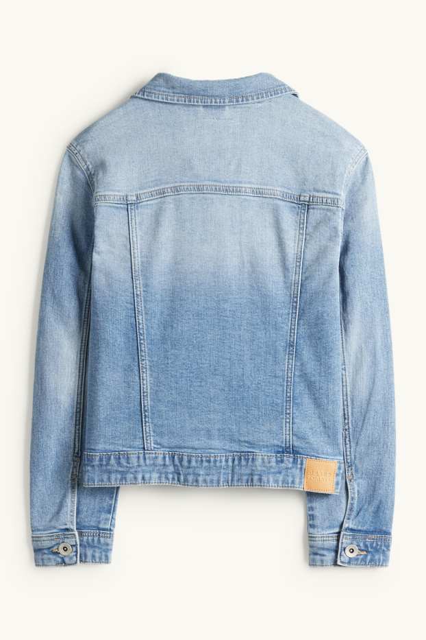 Kinder Mädchen - Jeansjacke - jeansblau