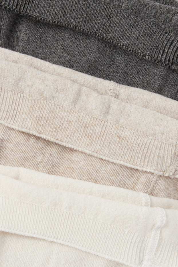 Nadó nena - Paquet de 3 - leotards per a nadó - trenat - blanc trencat