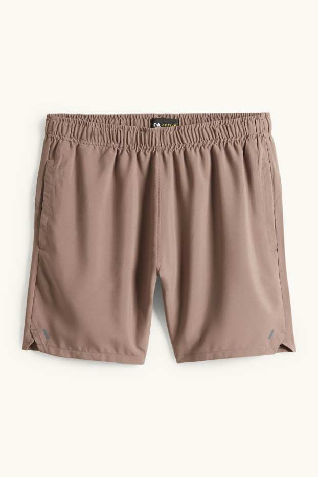 Hombre - Shorts funcionales - topo
