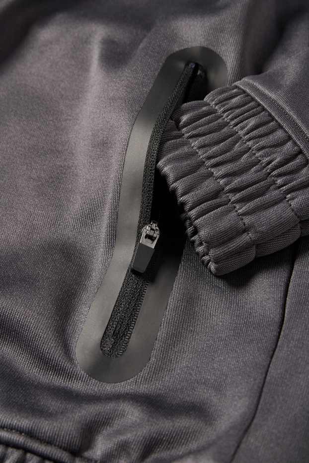 Enfants garçons - Sweat en molleton - noir / gris foncé