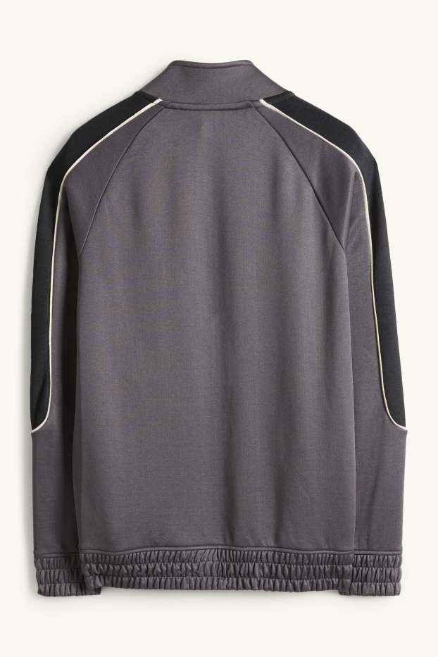 Enfants garçons - Sweat en molleton - noir / gris foncé