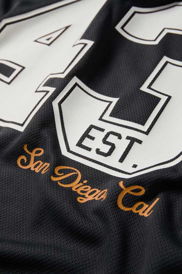 Copii - Băieți - San Diego - tricou funcțional cu mânecă scurtă - negru