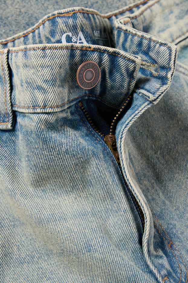 Kinderen: jongens - Baggy jeans - jeanslichtgrijs