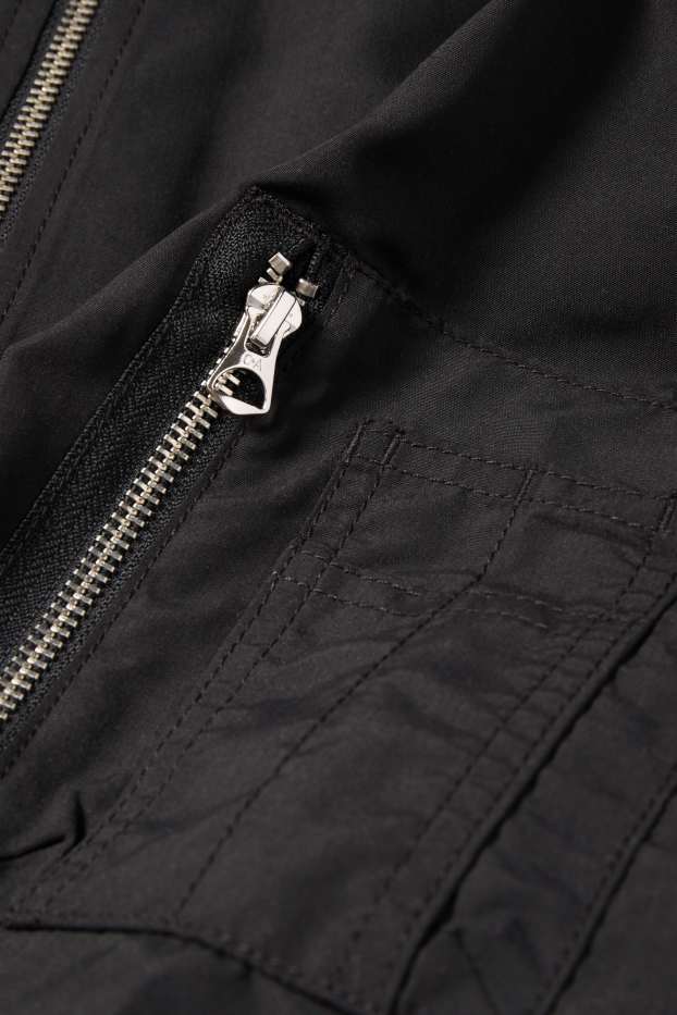 Uomo - Giacca bomber - nero