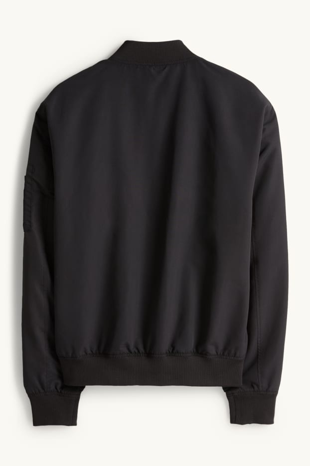 Uomo - Giacca bomber - nero