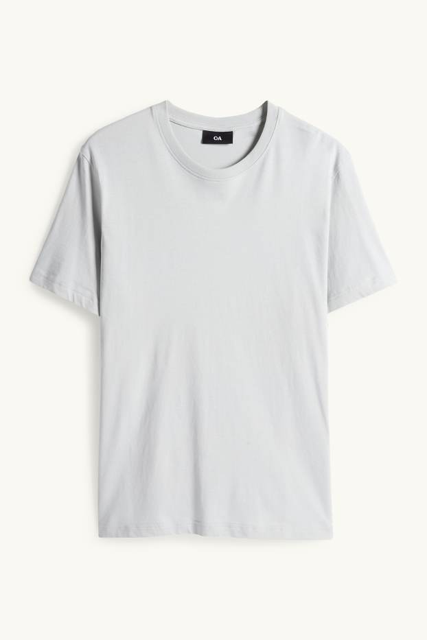 Hommes - T-shirt - regular fit - vert menthe