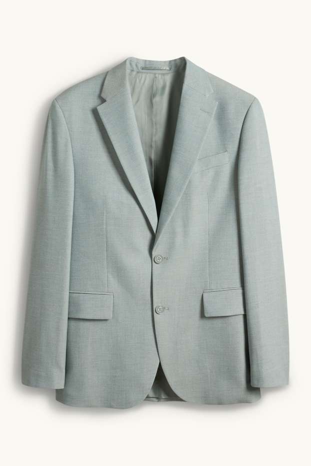 Uomo - Giacca coordinabile - regular fit - Flex - verde chiaro