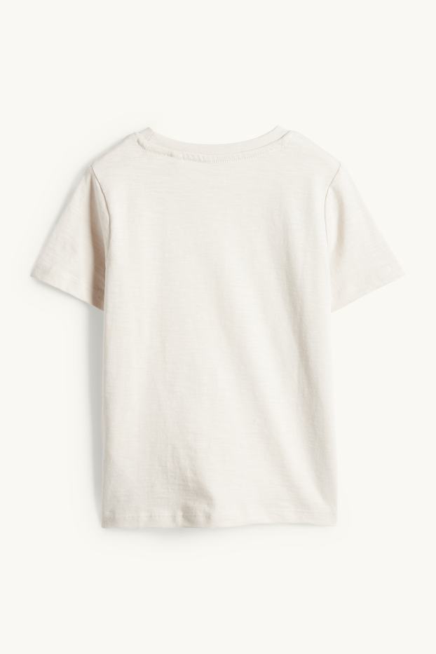 Nen - Granja - samarreta de màniga curta - beix clar