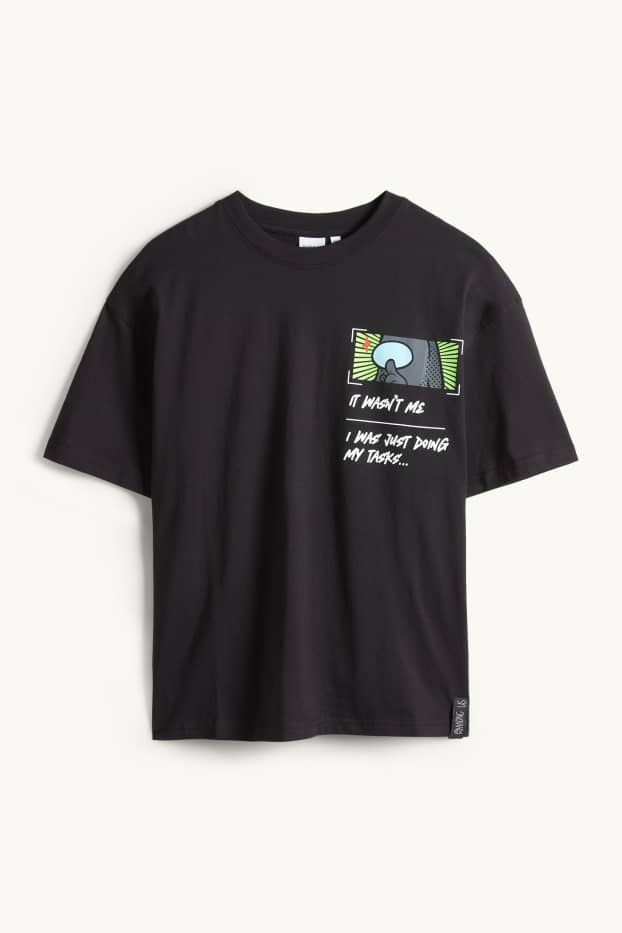 Children Boys - Among Us - short sleeve T-shirt - black