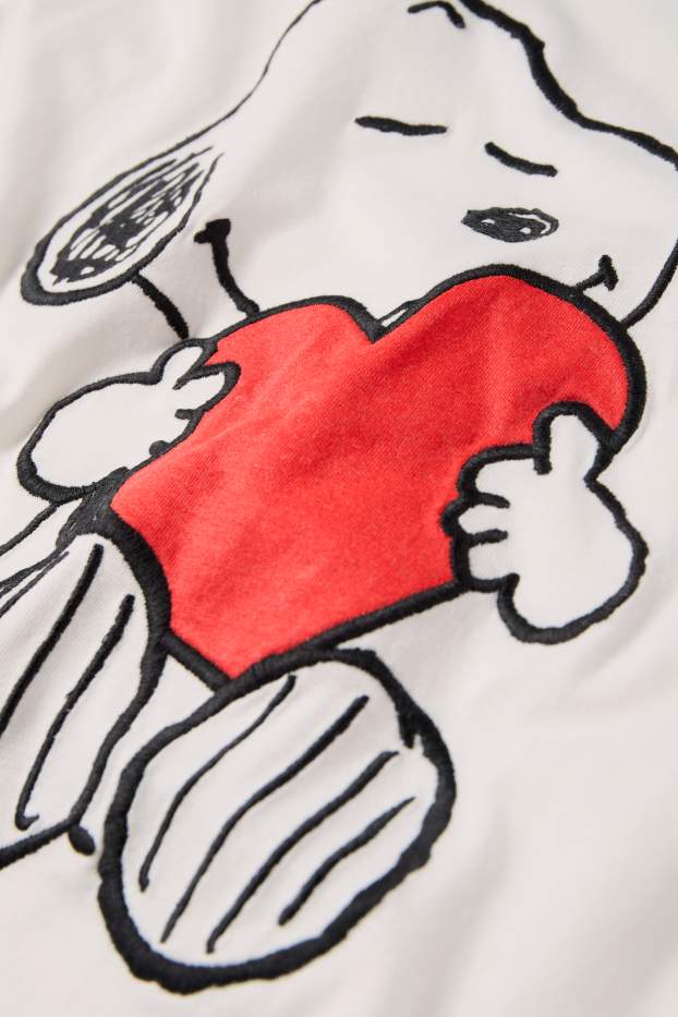 Women - T-shirt - regular fit - Peanuts - white