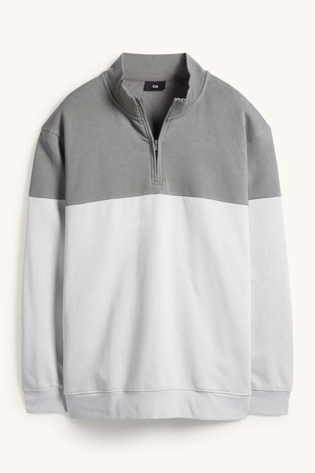 Herren - Sweatshirt - hellgrau