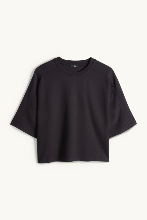 Kobiety - Bluza trykotowa - oversize - czarny