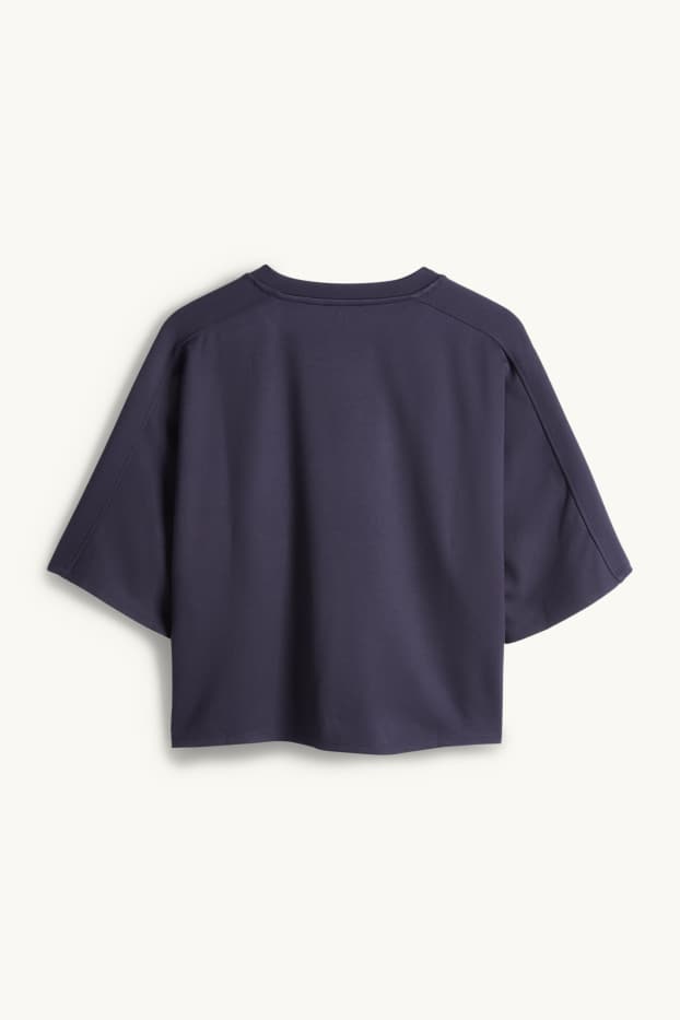 Dona - Dessuadora - oversized - blau fosc