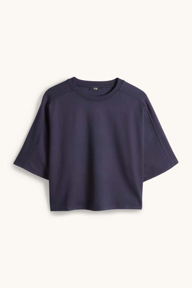 Dona - Dessuadora - oversized - blau fosc