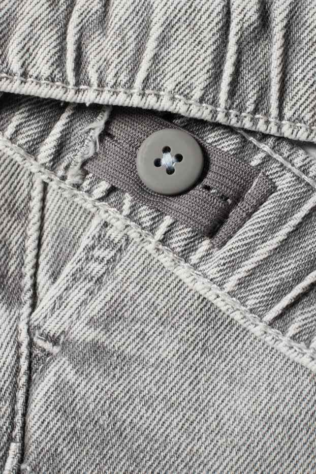 Niños - Jeans cargo - vaqueros - gris claro