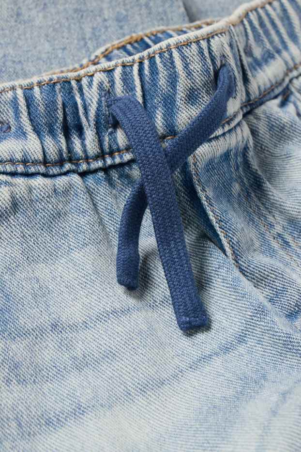 Niños - Jeans cargo - vaqueros - azul claro