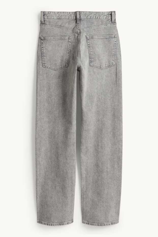 Dona - Straight Jeans - high waist - LYCRA® - texà gris clar