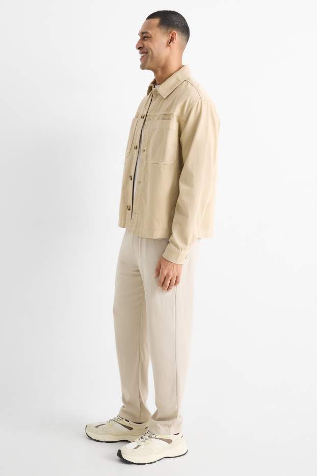 Herren - Chino - Tapered Fit - hellbeige