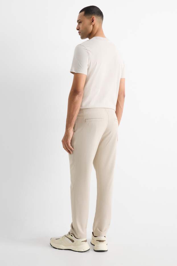 Herren - Chino - Tapered Fit - hellbeige