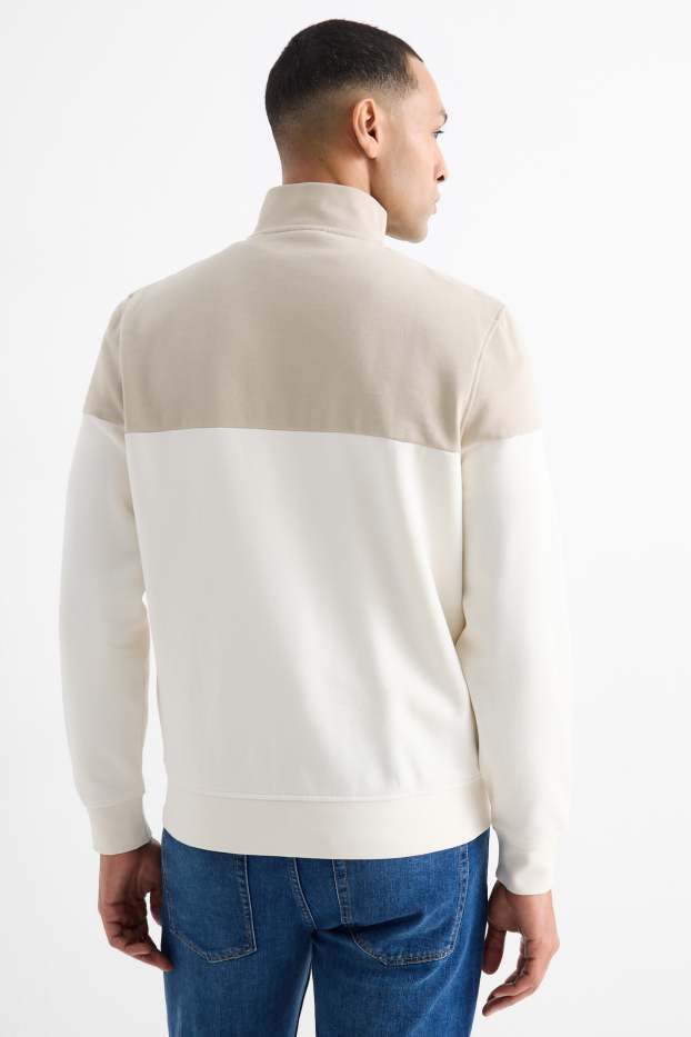 Herren - Sweatshirt - hellbeige