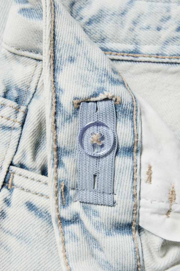 Enfants filles - Barrel jean - jean bleu clair