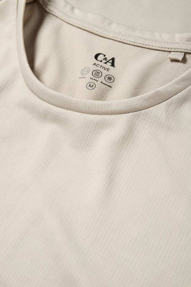 Herren - Funktions-Tank-Top - taupe