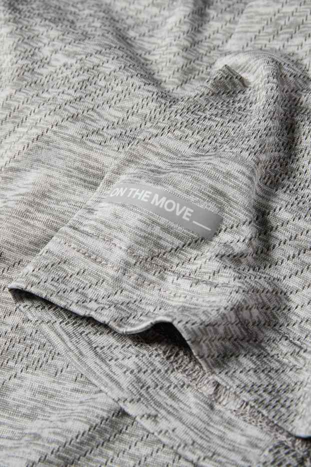 Heren - Sportshirt - regular fit - grijs