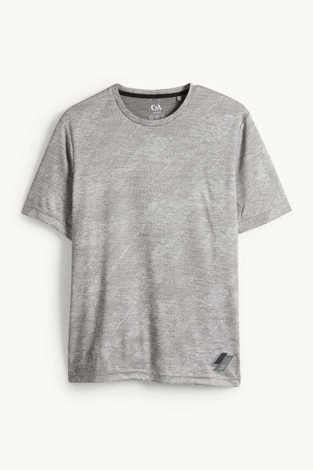 Heren - Sportshirt - regular fit - grijs