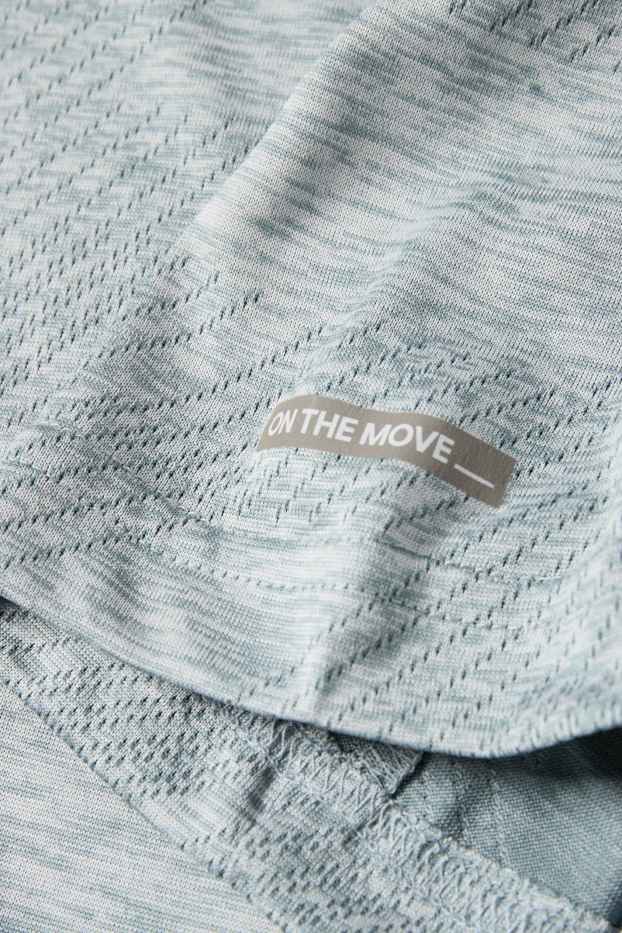 Heren - Sportshirt - regular fit - turquoise