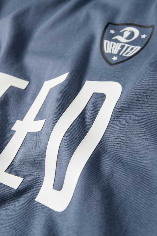 Hommes - T-shirt - relaxed fit - bleu