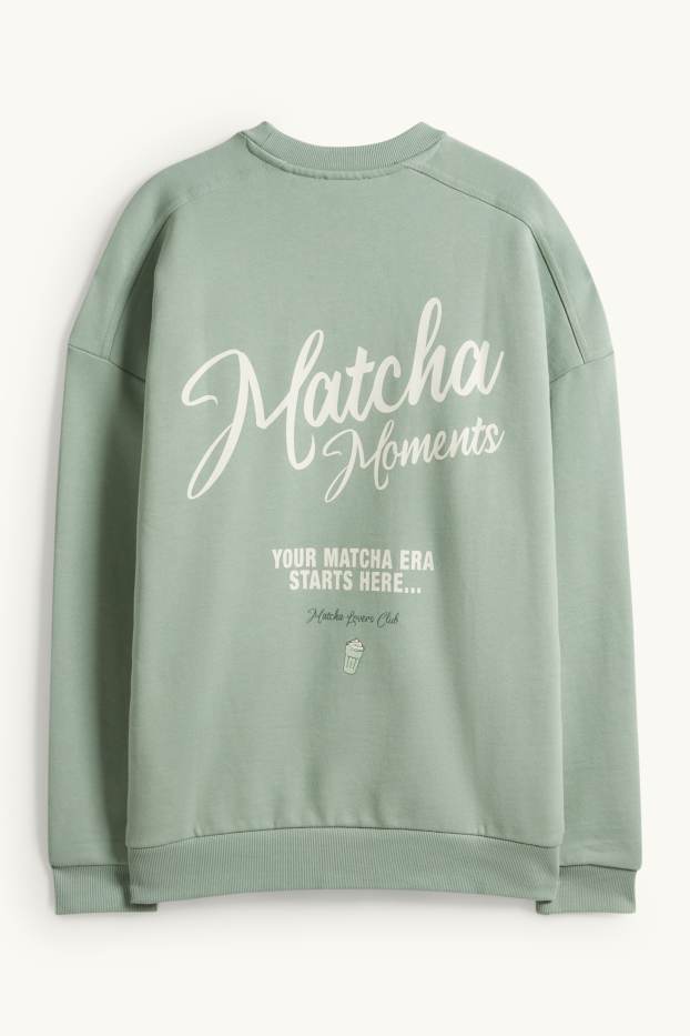 Damen - Sweatshirt - hellgrün