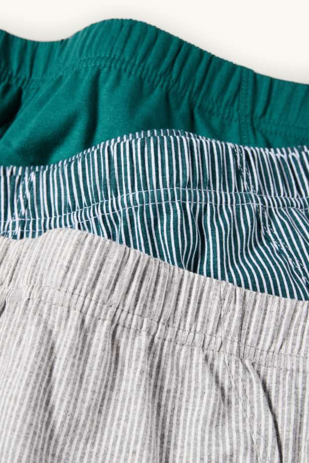 Herren - Multipack 3er - Slip - grün