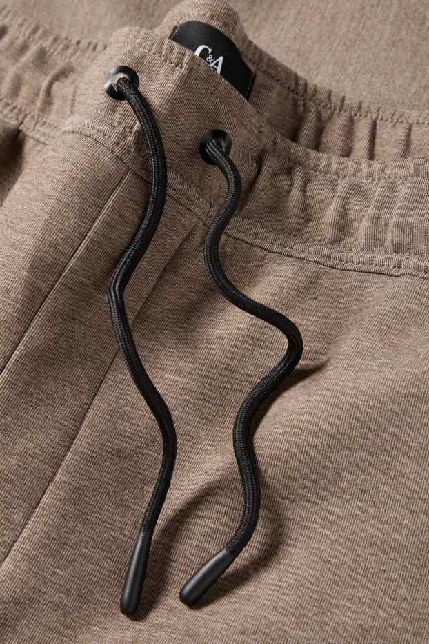 Hommes - Pantalon de jogging - marron clair