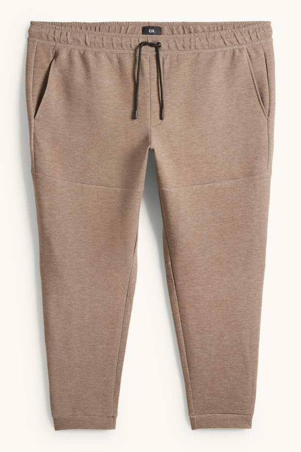 Hommes - Pantalon de jogging - marron clair