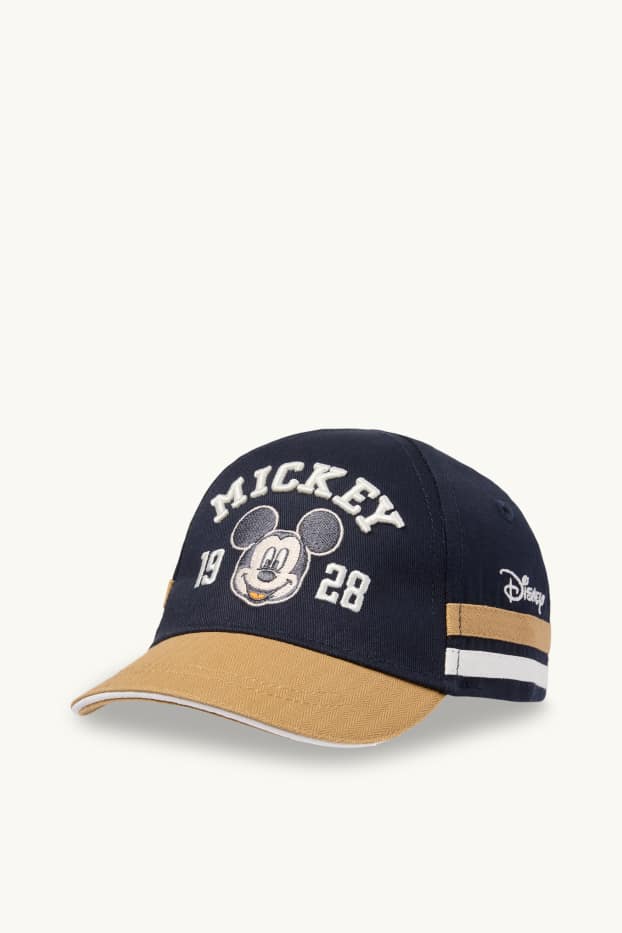 Baby Buben - Micky Maus - Baby-Cap - dunkelblau