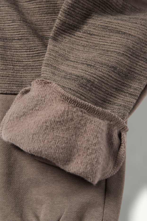 Kinder Jungen - Jogginghose - braun