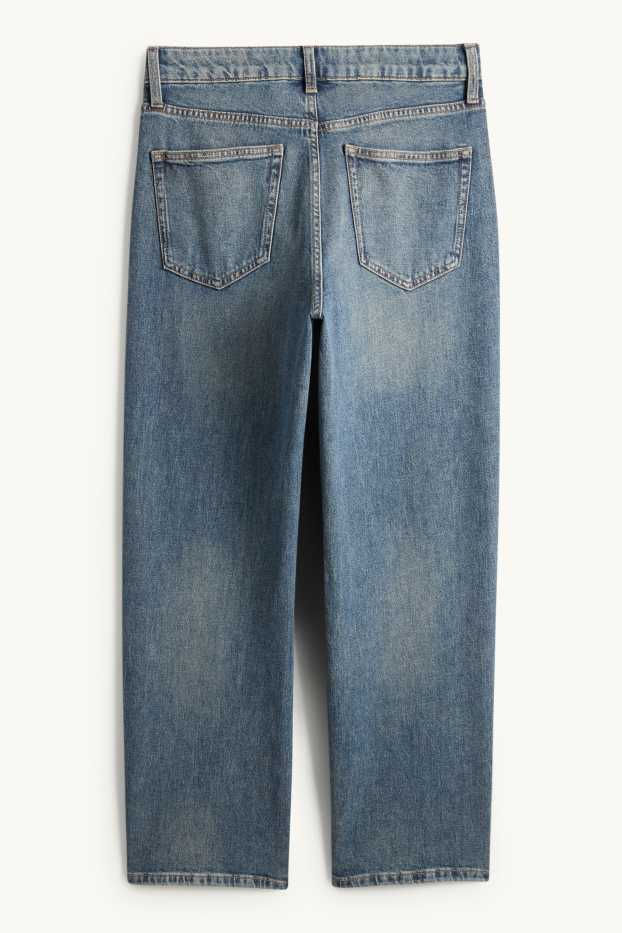 Donna - Baggy jeans - vita media - jeans blu