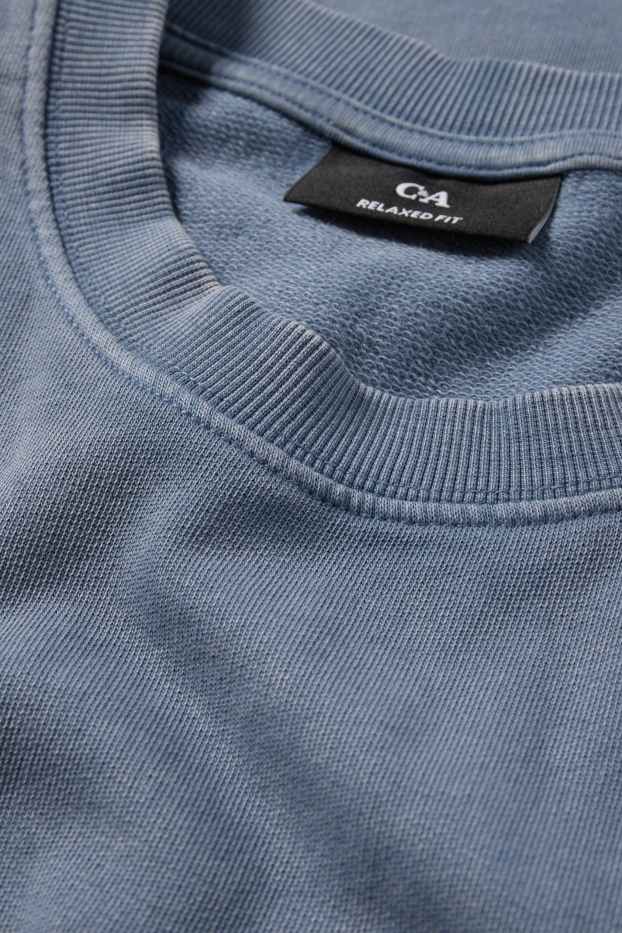 Hommes - T-shirt - relaxed fit - bleu