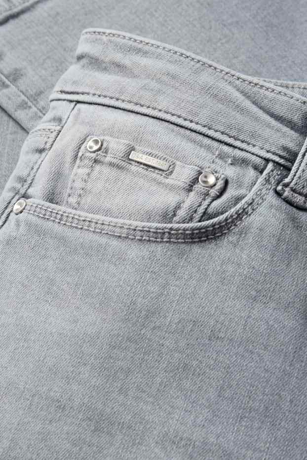 Dames - Bootcut jeans - mid waist - shaping jeans - LYCRA® - jeanslichtgrijs