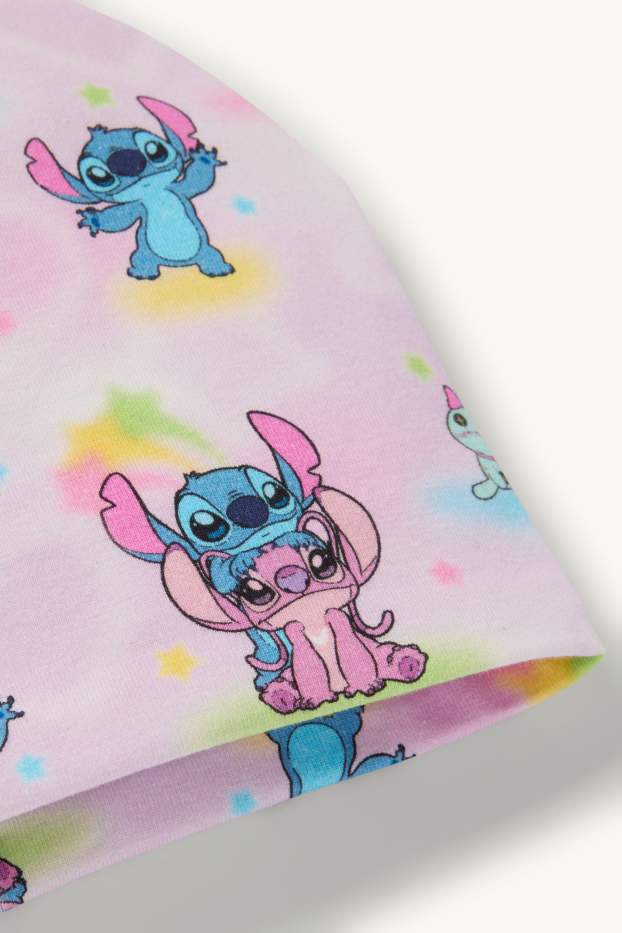 Kinder Mädchen - Lilo & Stitch - Mütze - flieder