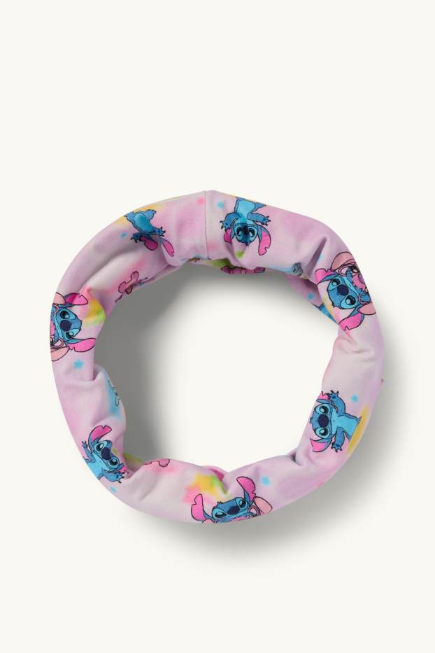 Children Girls - Lilo & Stitch - snood - light violet