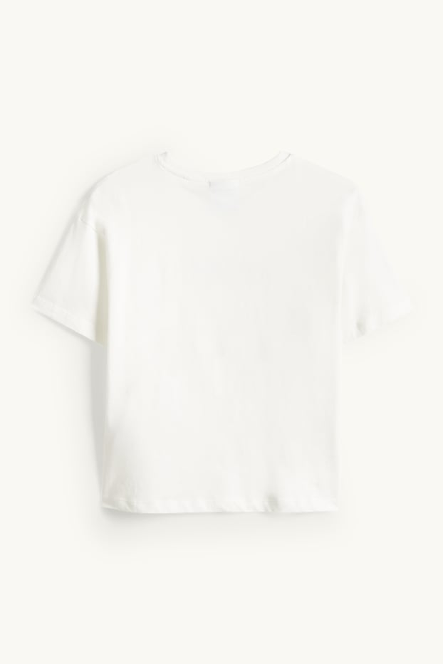 Femmes - T-shirt - regular fit - Mickey Mouse - blanc