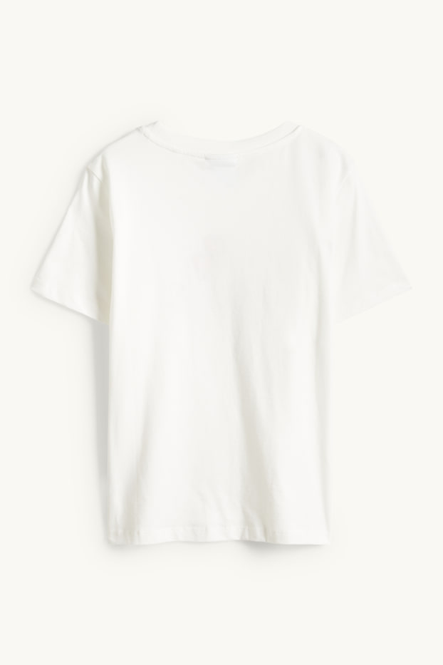 Femmes - T-shirt - regular fit - Mickey Mouse - blanc