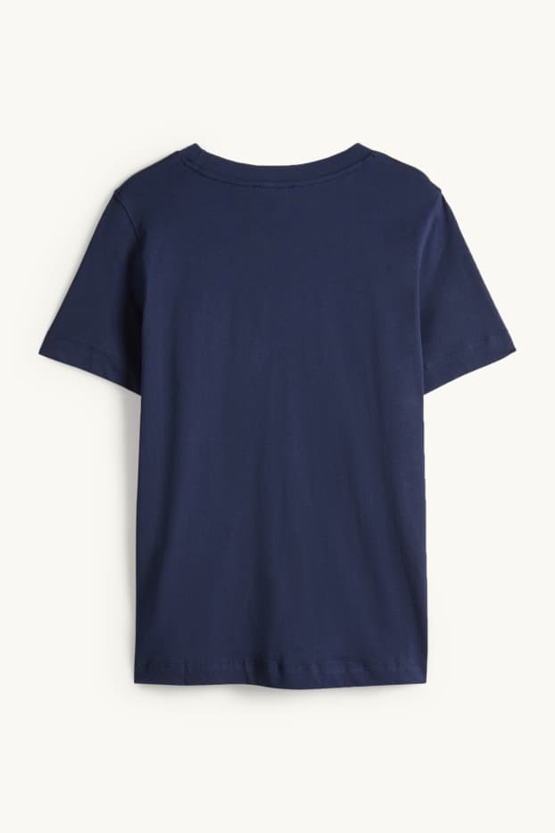 Dámské - Tričko - regular fit - tmavomodrá